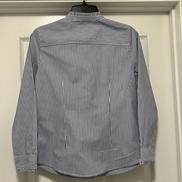 Talbots Striped Button Down Shirt - Picture 6 of 7